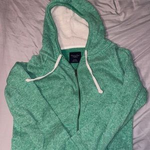 Sherpa lined sweatshirt